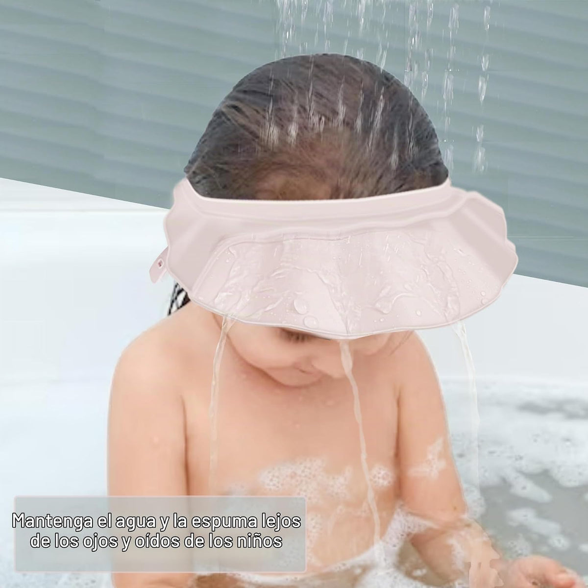 KOMIDK - Gorro de ducha para bebés y niños | Gorro de ducha ajustab...