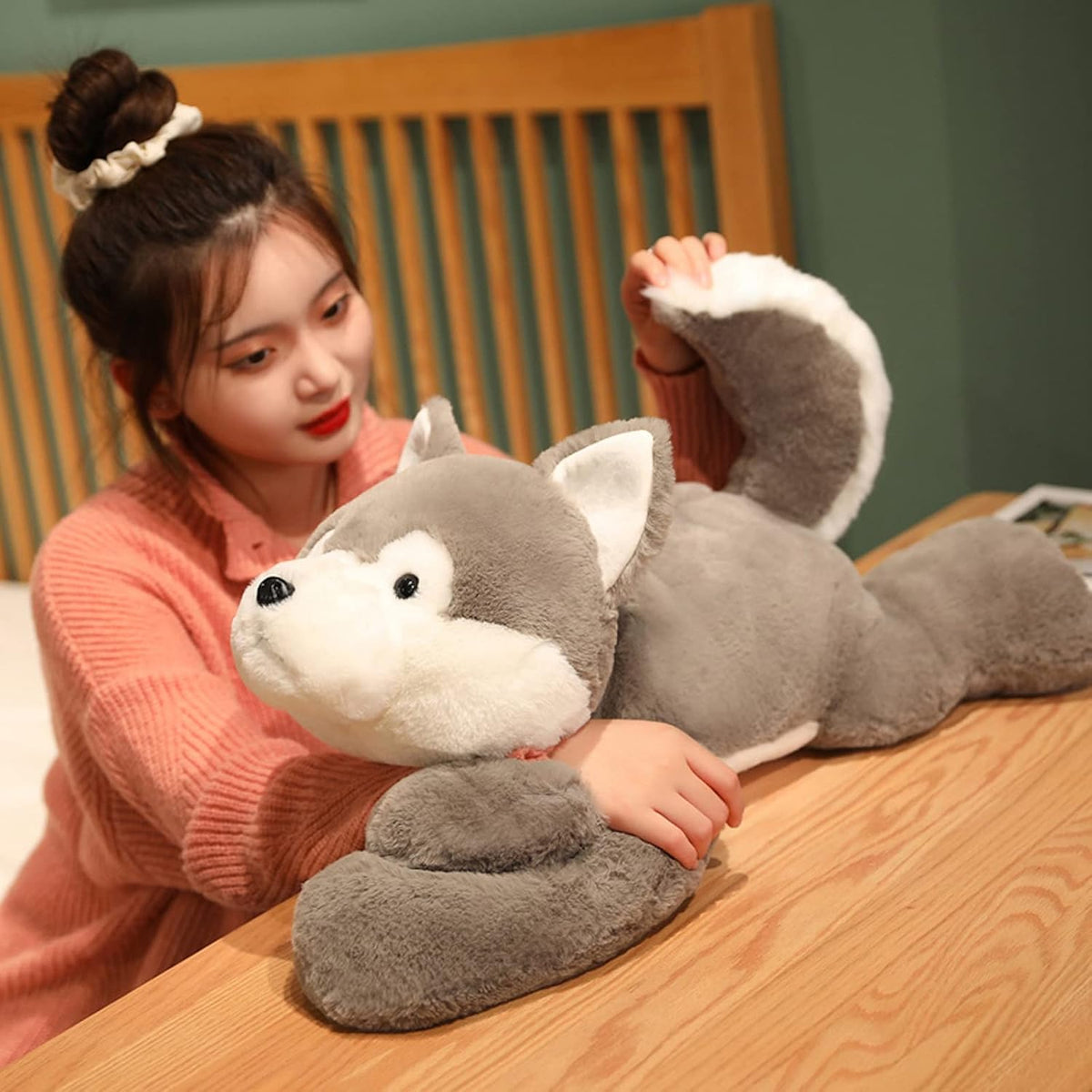 ronivia Animales de Peluche con Peso, 29.5" 6.2lbs Juguete de P...