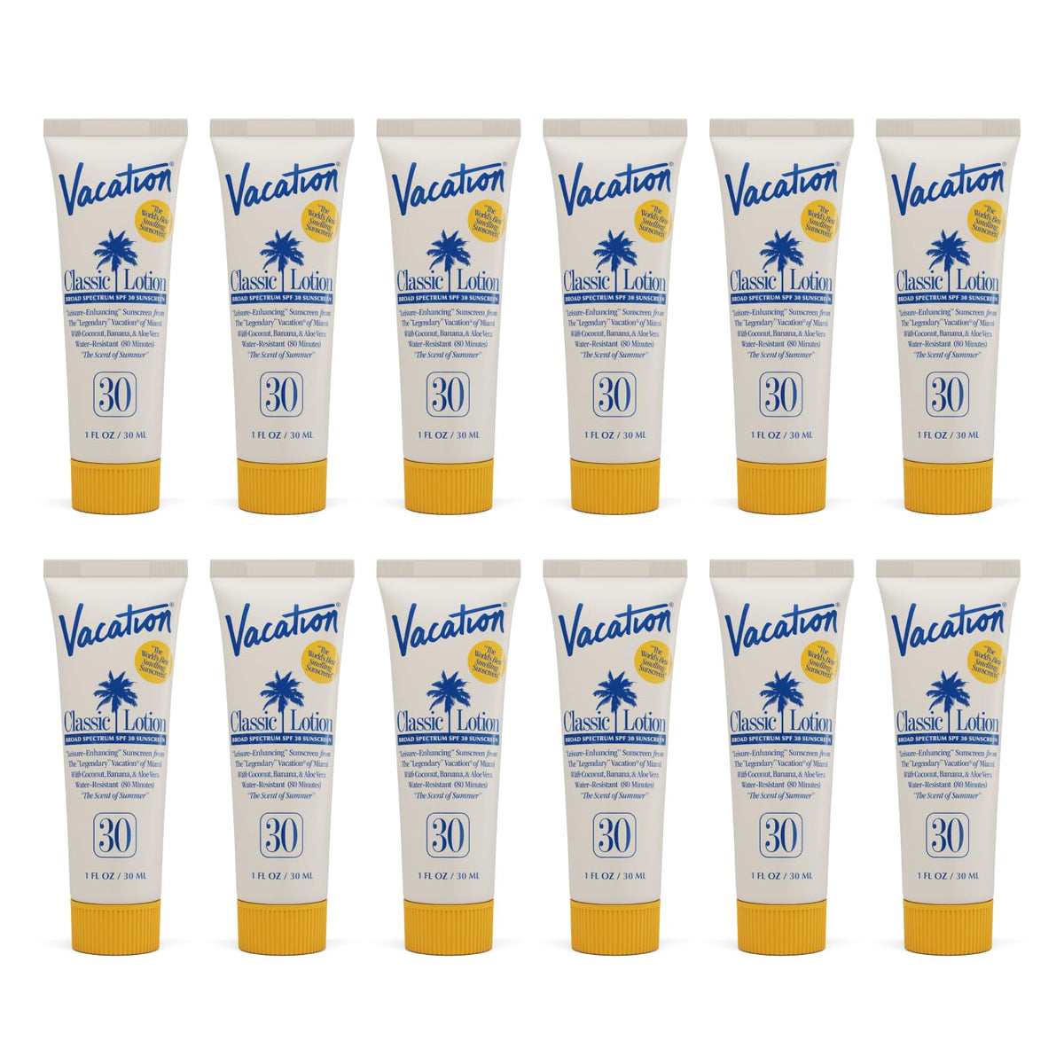 Vacation Mini Classic SPF 30 loción de protección solar, 1 onza líq...