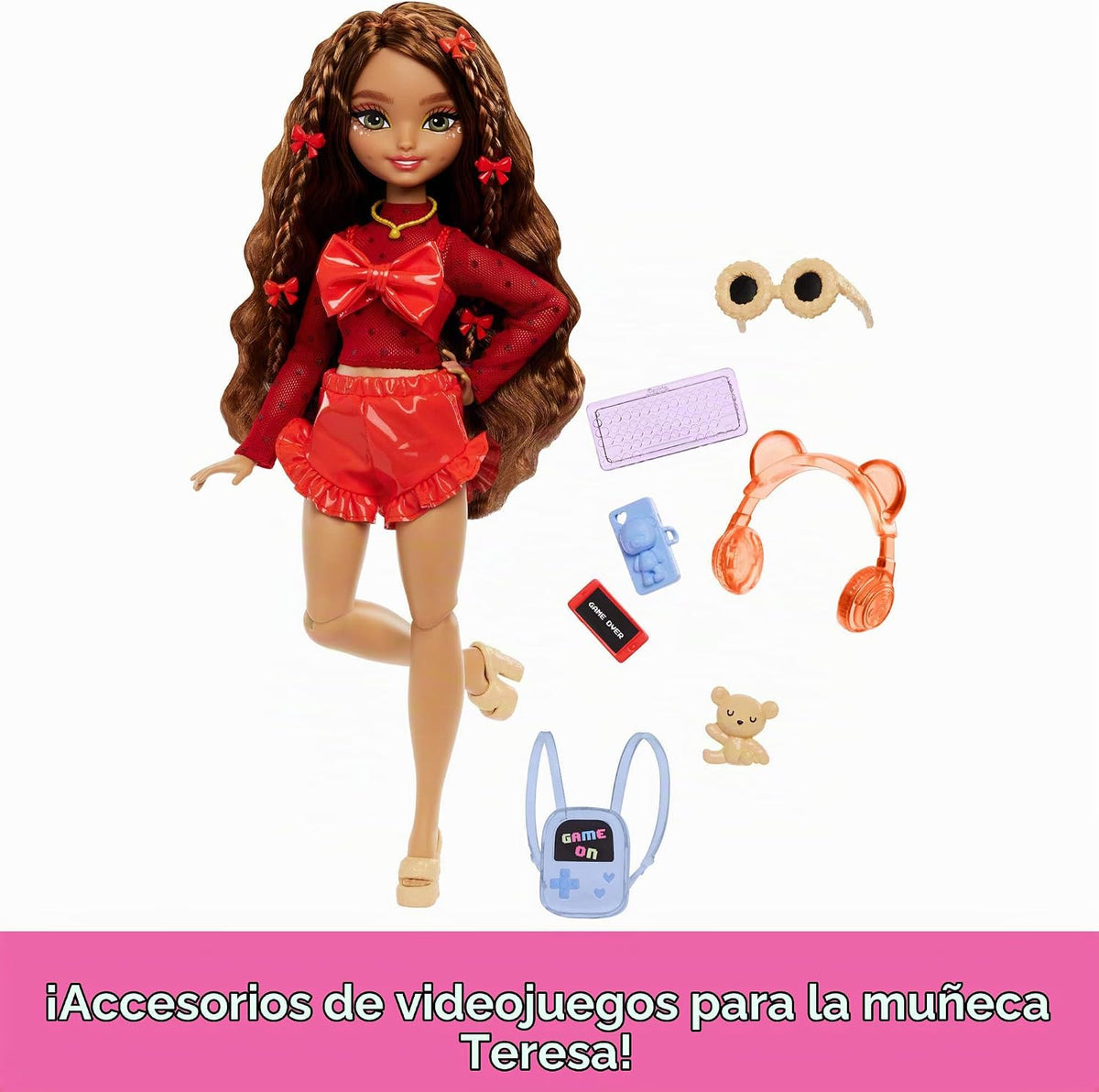 Muñeca Barbie Dream Besties Teresa y accesorios | Muñeca de moda co...