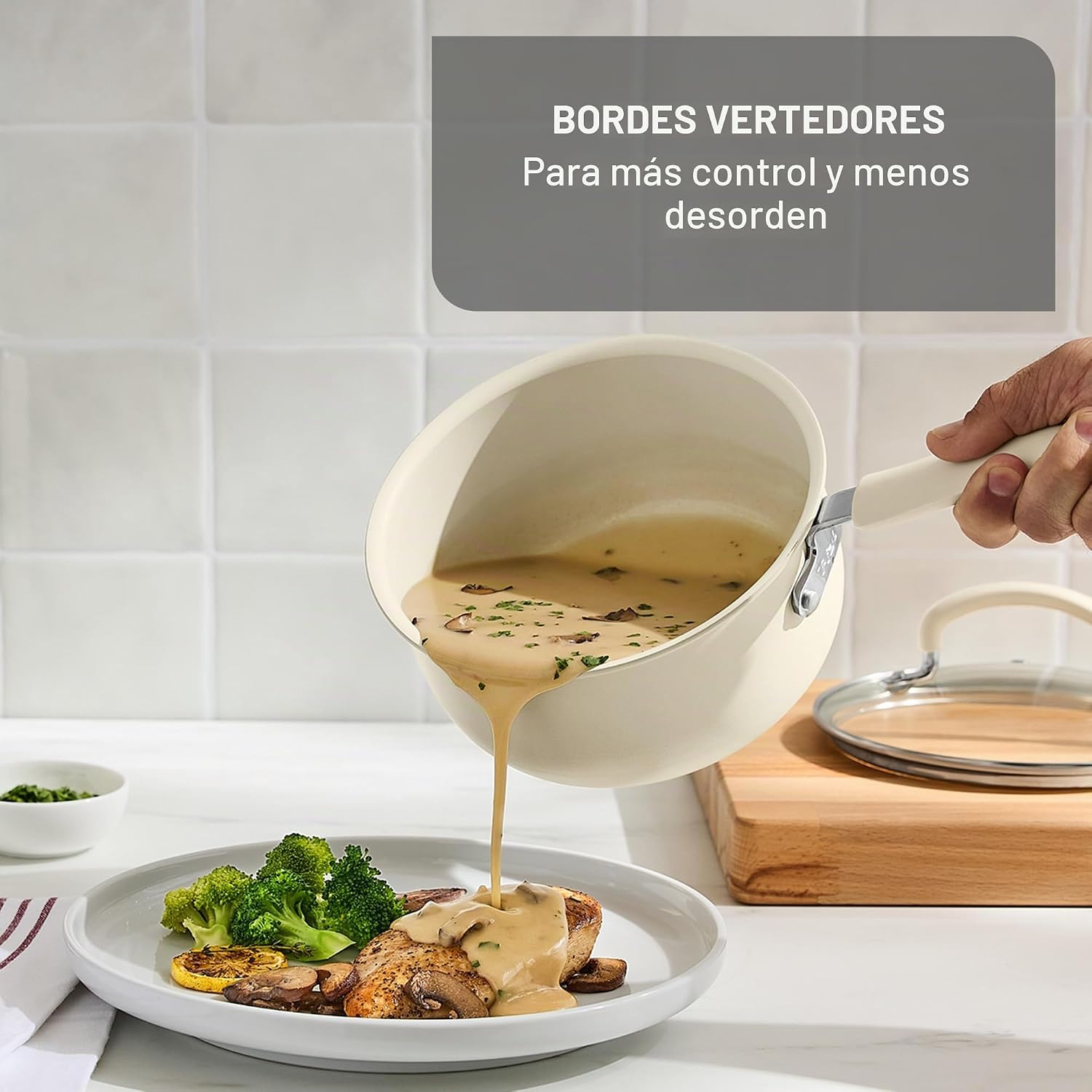 T-fal Ultimate - Juego de utensilios de cocina antiadherentes, 14 p...