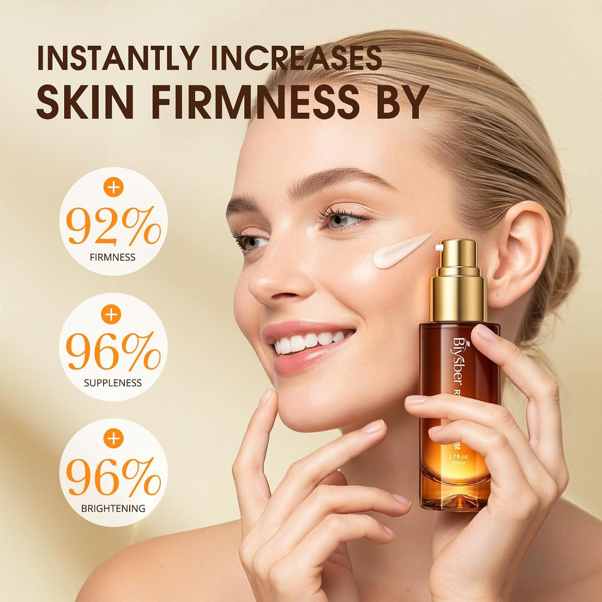 BIYSBER Suero de colágeno de retinol para la cara: suero facial que...