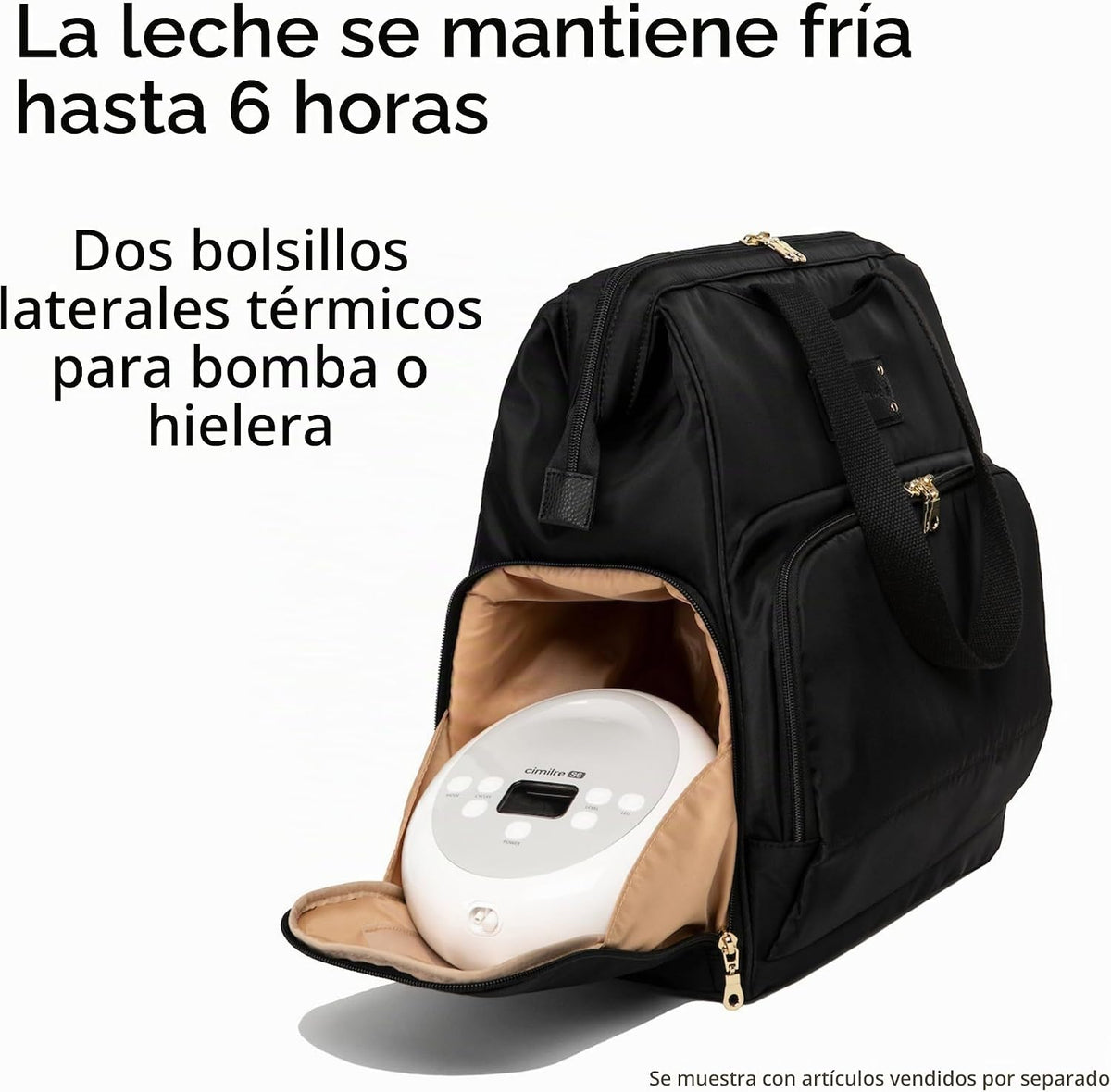 Sarah Wells Norah - Mochila para extractor de leche para trabajo y...