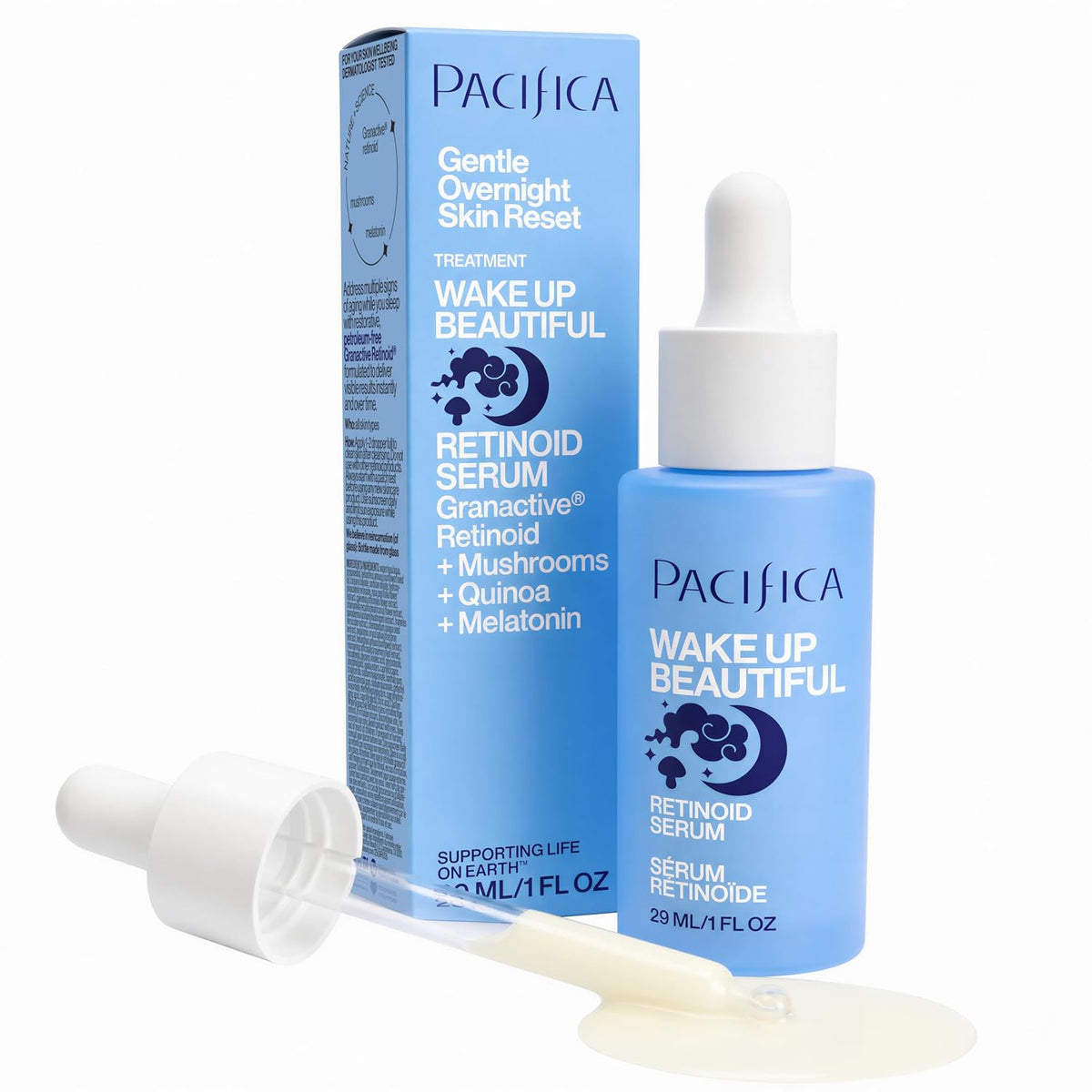 Pacifica Suero de retinol para la cara \u2013 Wake Up Beautiful Ret...