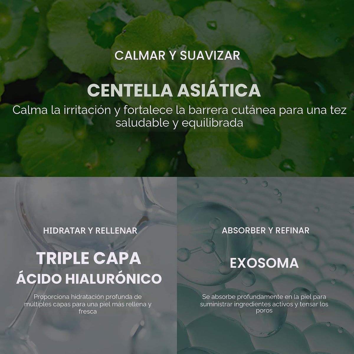 VT COSMETICS Mascarilla Humectante Cica-Exosoma 20 Hojas | Centella...