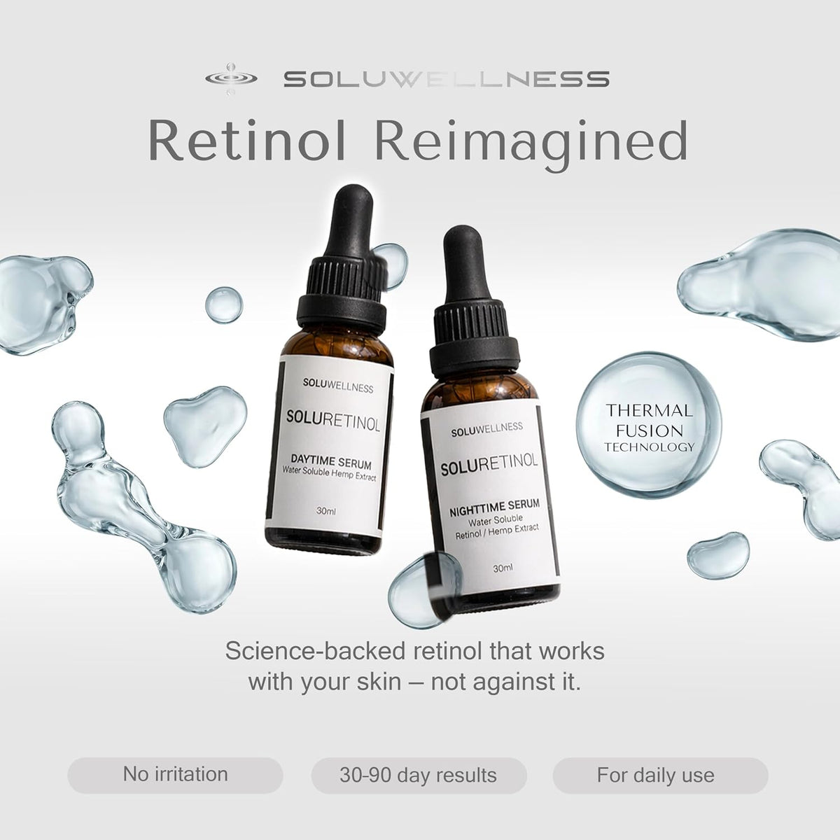Suero de retinol para arrugas faciales \u2013 Sistema renovador de...