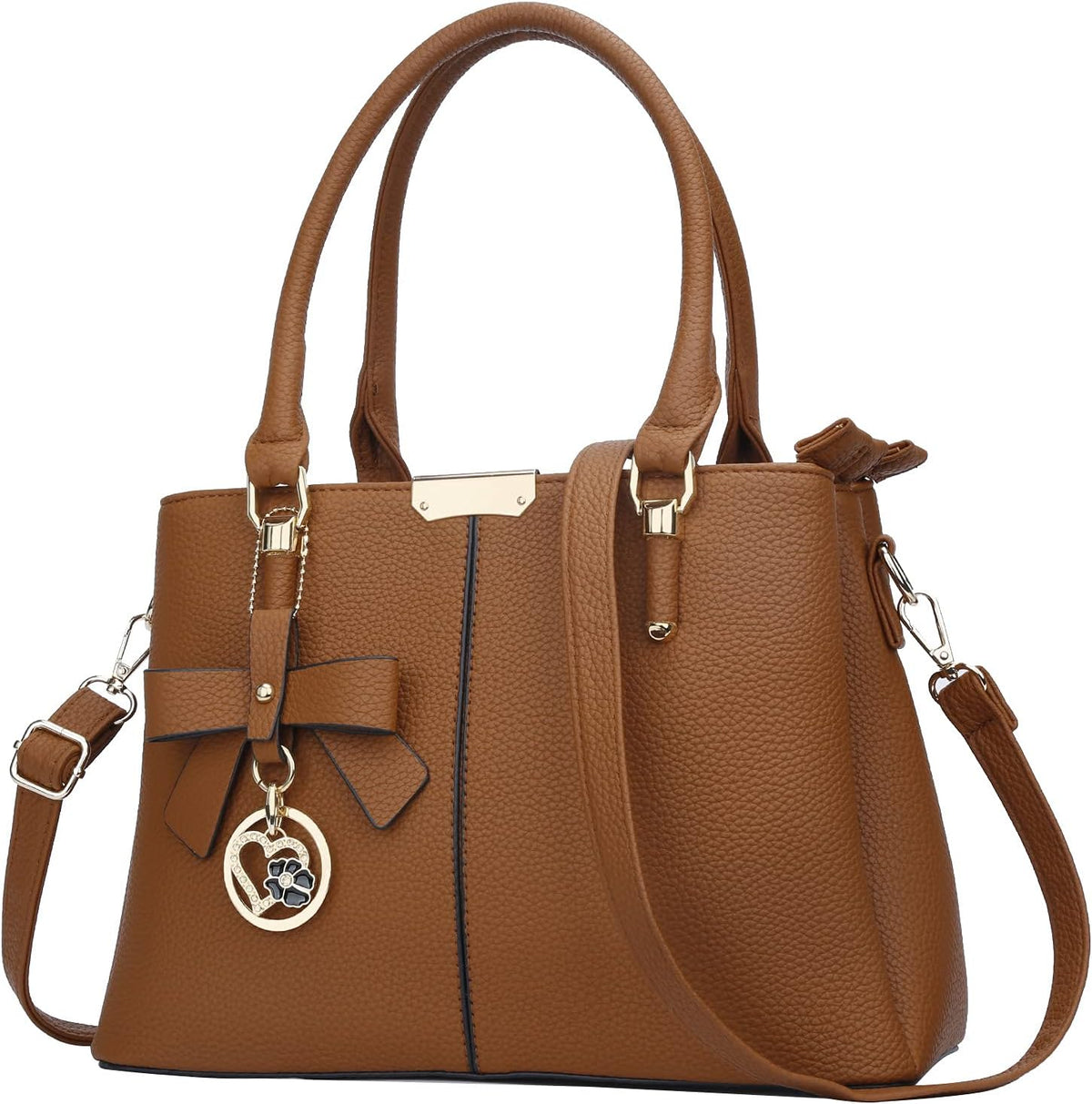KKXIU Women Purses and Handbags, PU Leather Top Handle Satchel Bag...