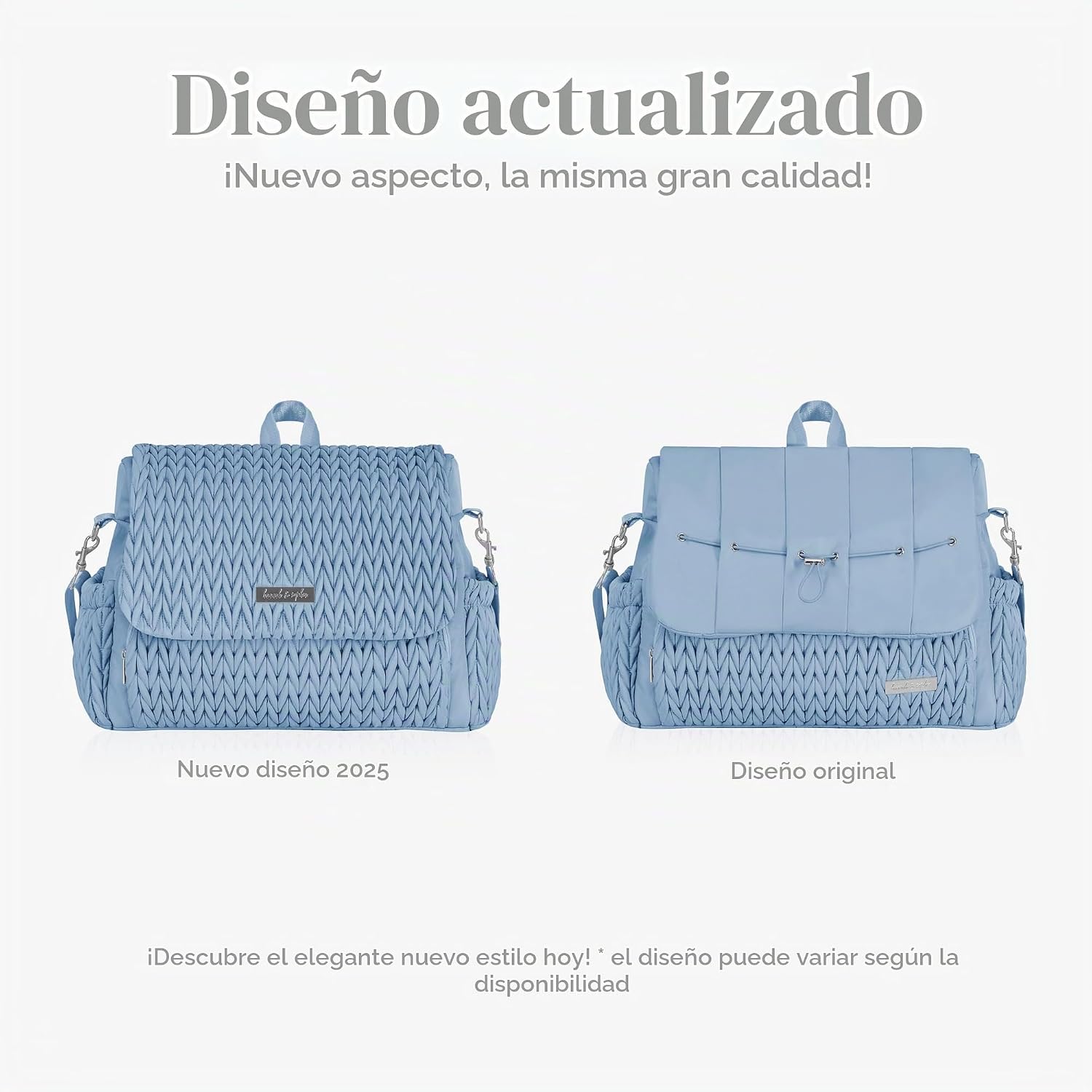 Hannah &amp; Sophia Belle - Mochila y bolsa convertible para pañale...
