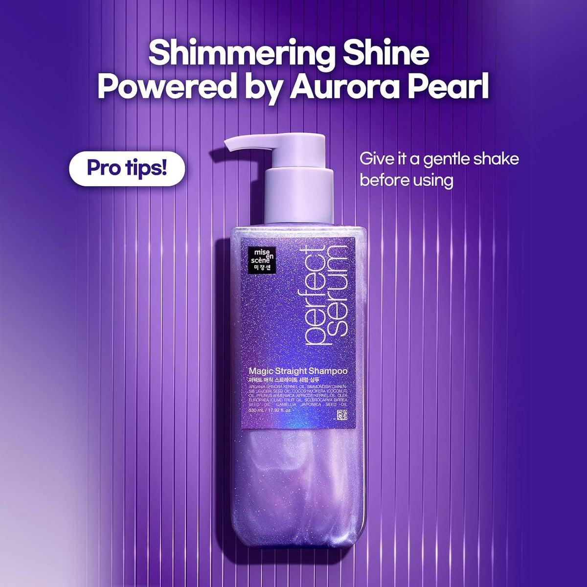 Mise En Scene Perfect Serum Magic Straight Shampoo | Anti-Frizz, pr...