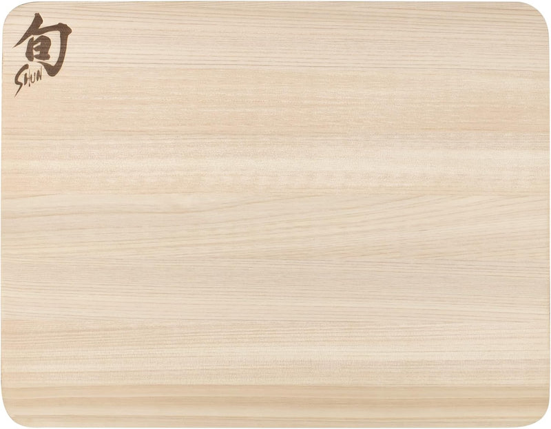 Shun Cutlery - Tabla de cortar pequeña Hinoki, 10.75" x 8.25...