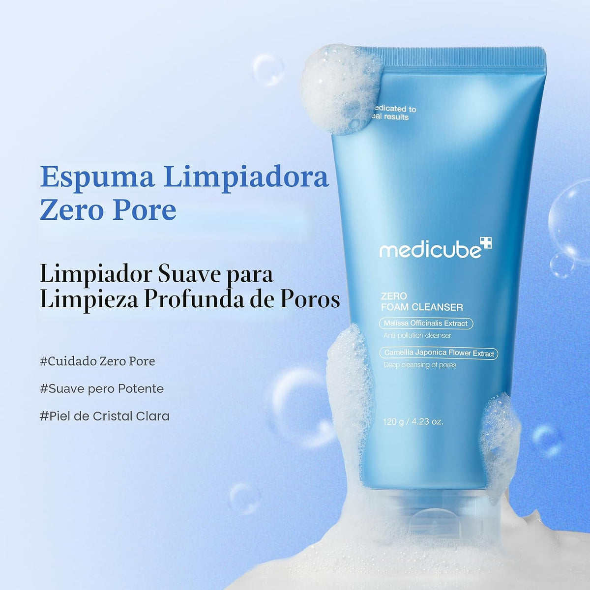 medicube - Aceite limpiador de poros cero, limpiador de espuma cero...