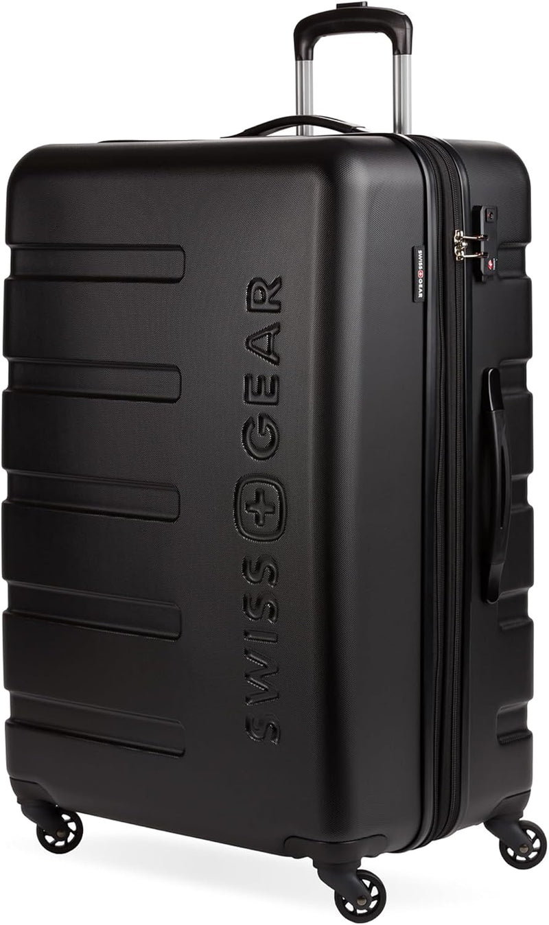 SwissGear 7366, Negro, Grande, a cuadros, de 27 pulg
