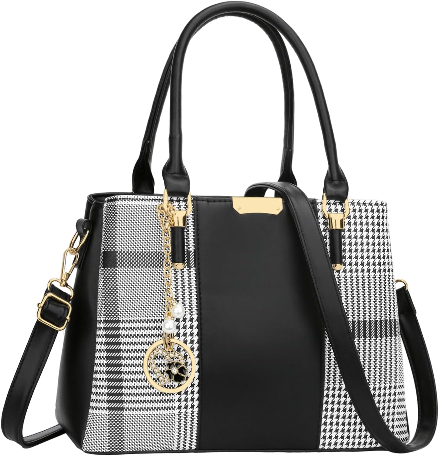 KKXIU Women Purses and Handbags, PU Leather Top Handle Satchel Bag...