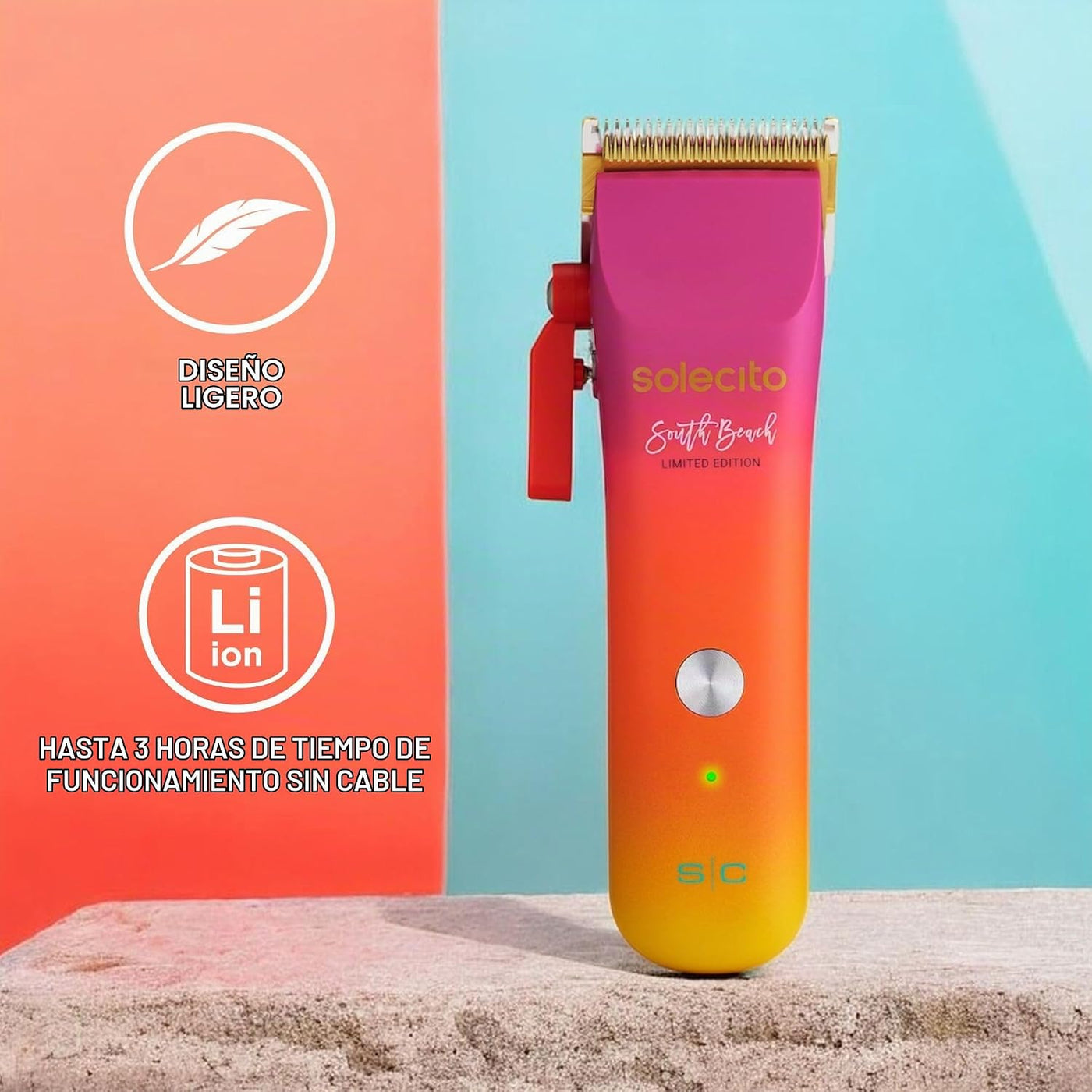 STYLECRAFT Cortapelos profesional compacto e inalámbrico Solecito |...