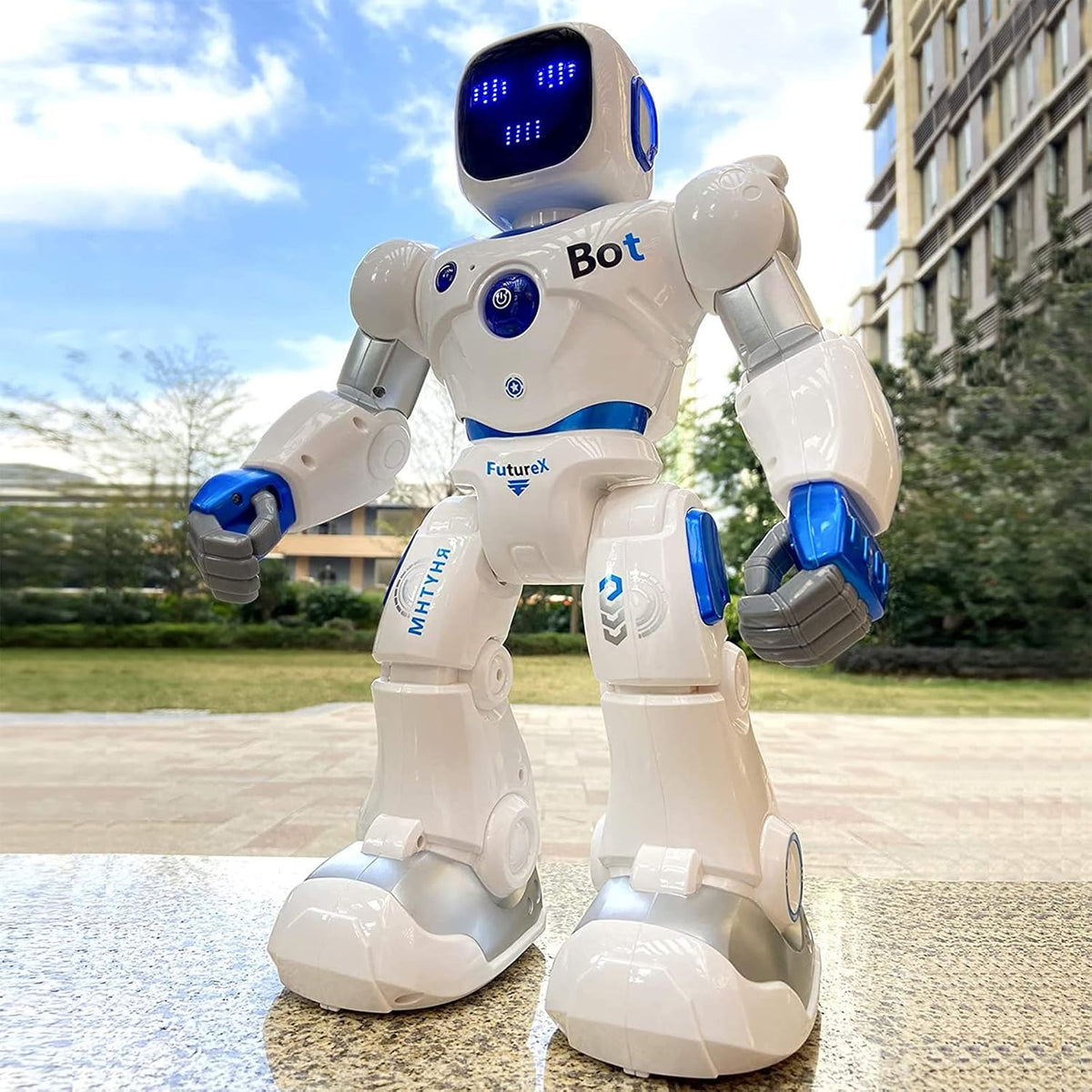 Ruko 1088 Smart Robot Toy para niños, regalo interactivo programabl...