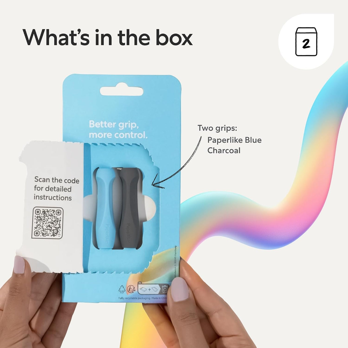 Empuñaduras Paperlike® para Apple Pencil de 1.ª y 2.ª generación, U...
