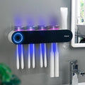iHave Porta cepillos de dientes para baños, desinfectante y soporte...