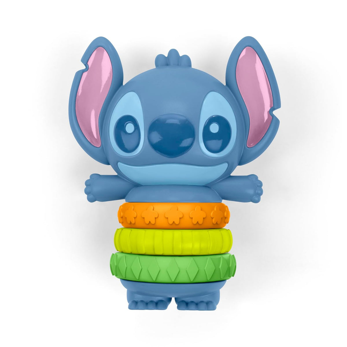 Bright Starts Disney Baby Stitch Twist-a-Stitch Juguete de dedo con...