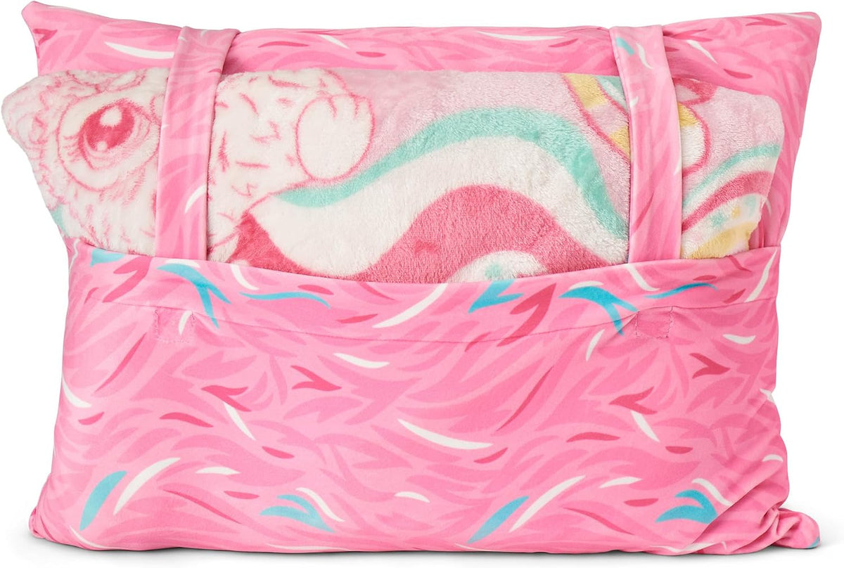 Northwest Furby Manta Tipo Throw Furby Rosa Ondulada Silk Touch de...