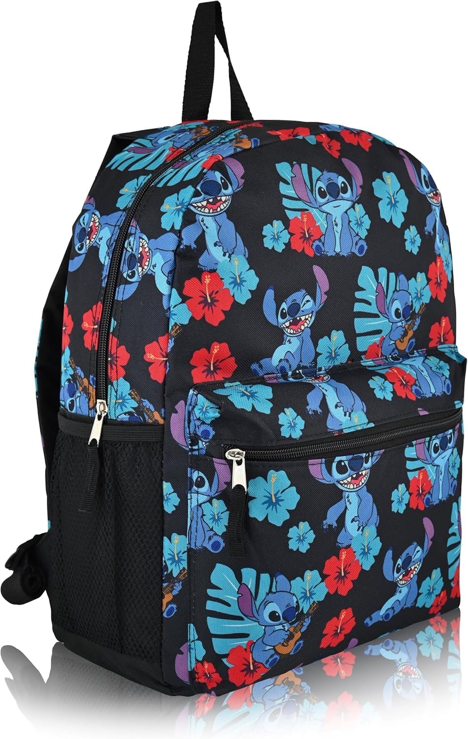 Disney Mochila Stitch con bolsa de almuerzo para niños, paquete con...