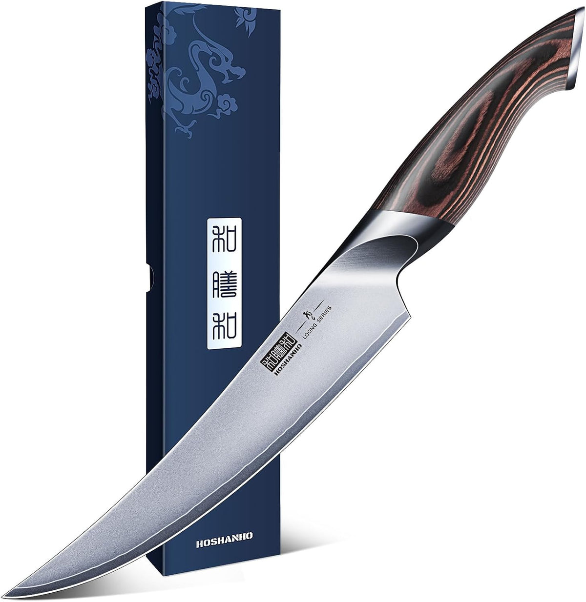 HOSHANHO Cuchillo de deshuesado de 7 pulgadas, cuchillo japonés ult...