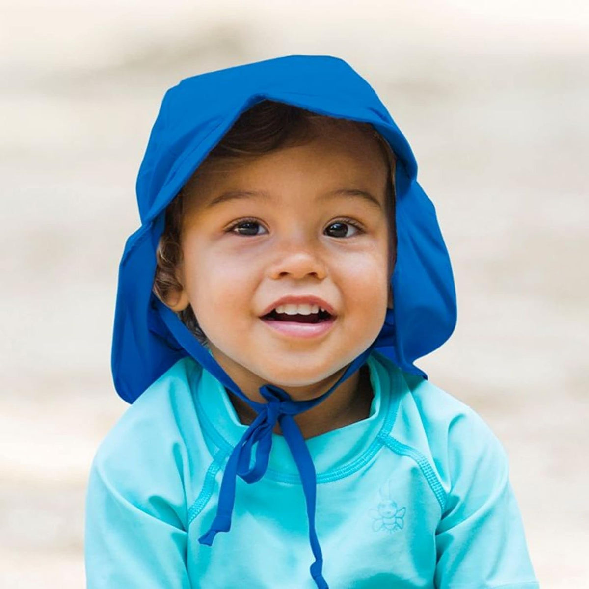 Green Sprouts Sombrero de natación unisex para bebé con protección...