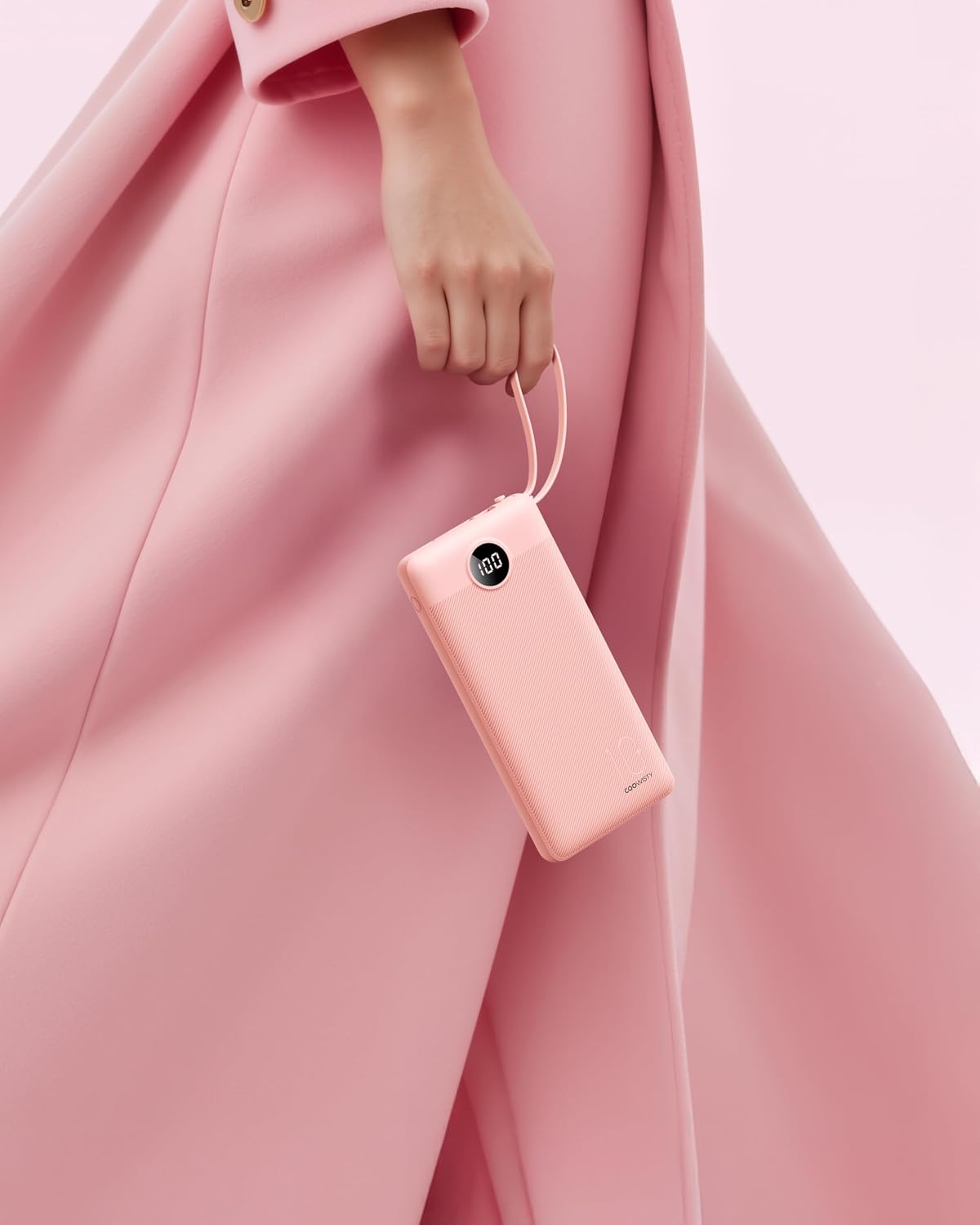 Coowisty Cargador de teléfono portátil, delgado 10000mAh Travel Ess...