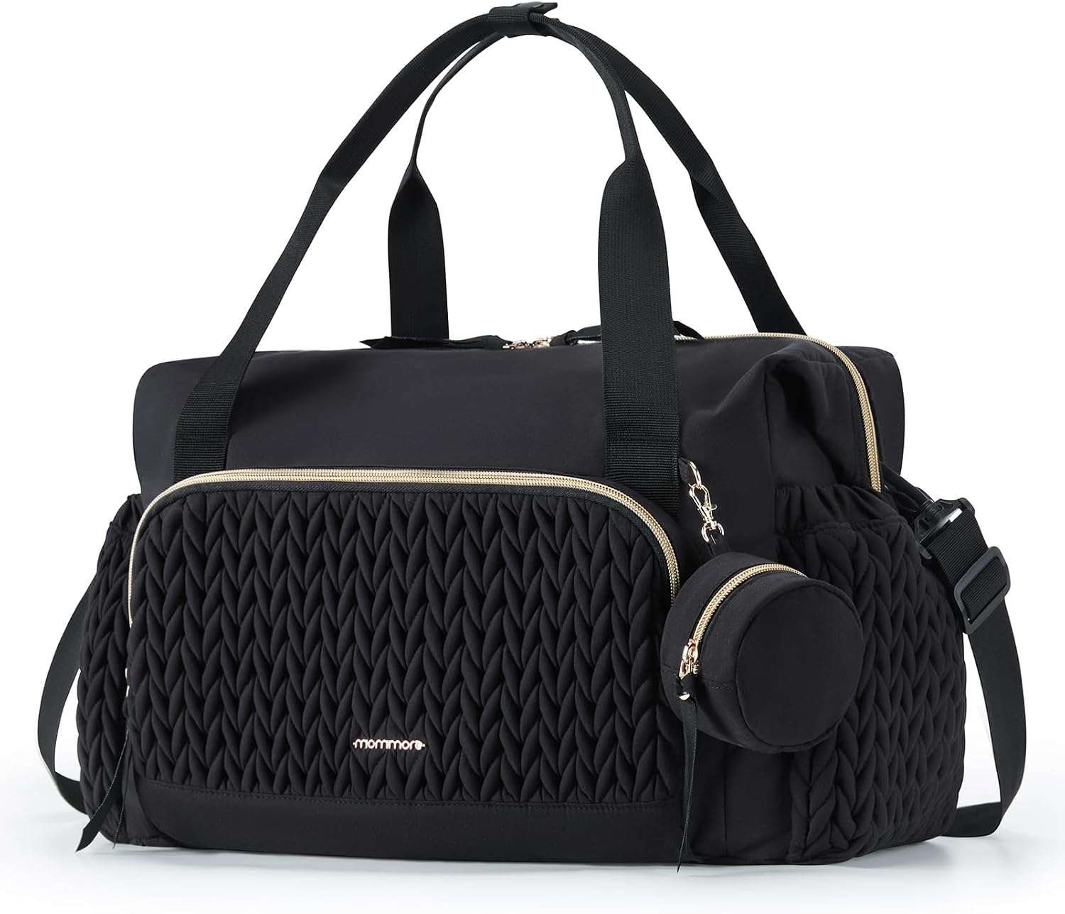 mommore - Bolso para pañales, bolsos de gran capacidad para viajes,...