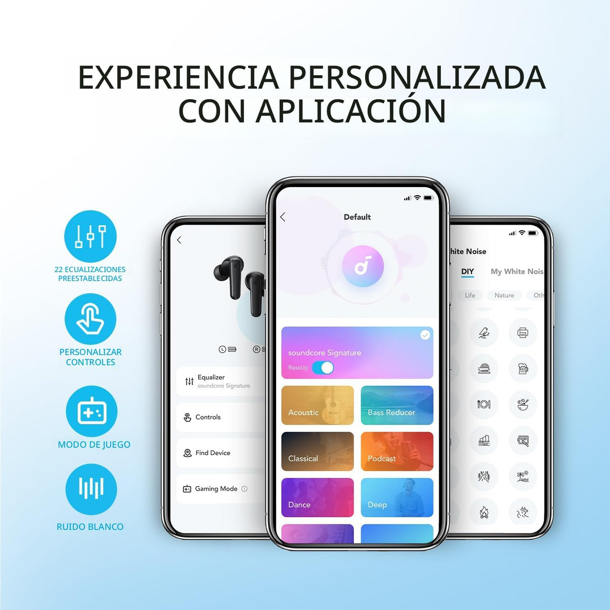 Audífonos inalámbricos Soundcore by Anker P20i True, con graves gra...