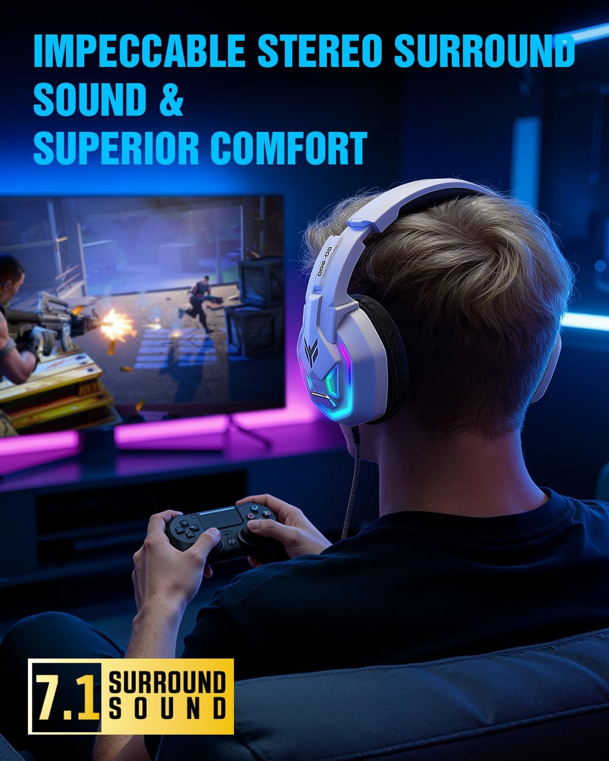 Auriculares para juegos para Xbox Series X|S Xbox One PS5 PS4 PC Sw...