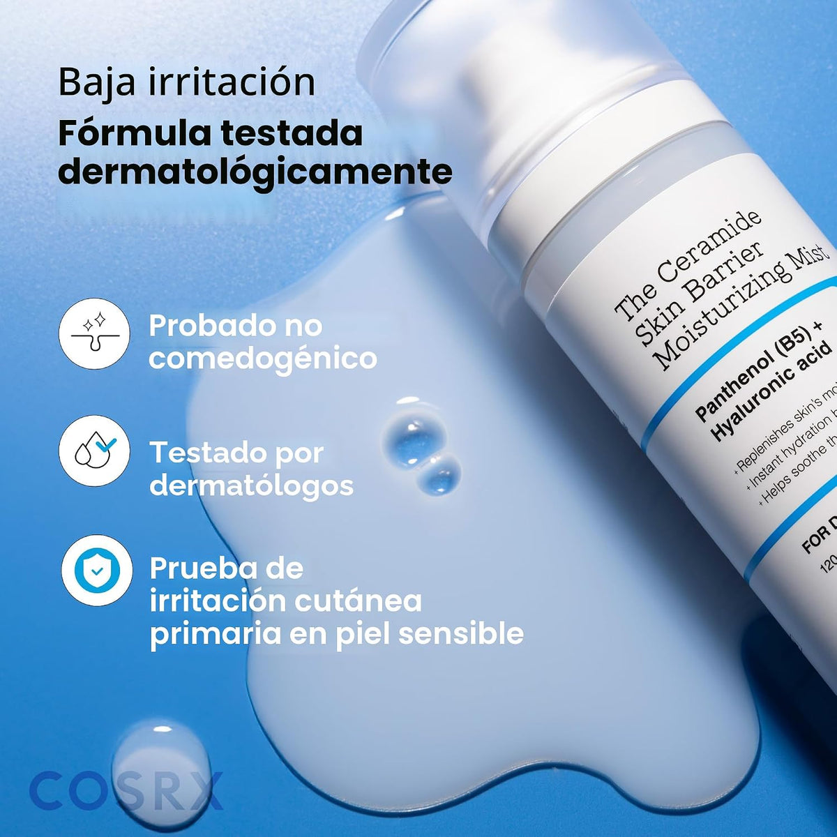 COSRX Barrier Cream Face Mist, tóner lechoso para cara, 4.06 fl.oz...