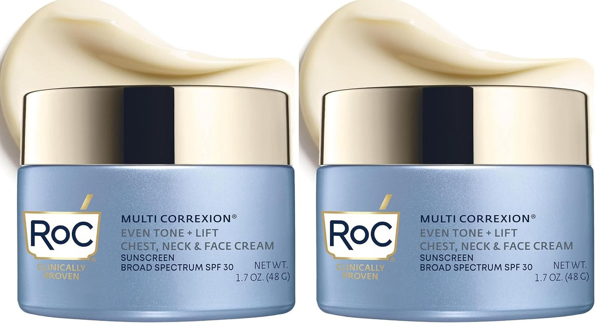 RoC Multi Correxion 5 en 1 Crema hidratante facial para el pecho, c...