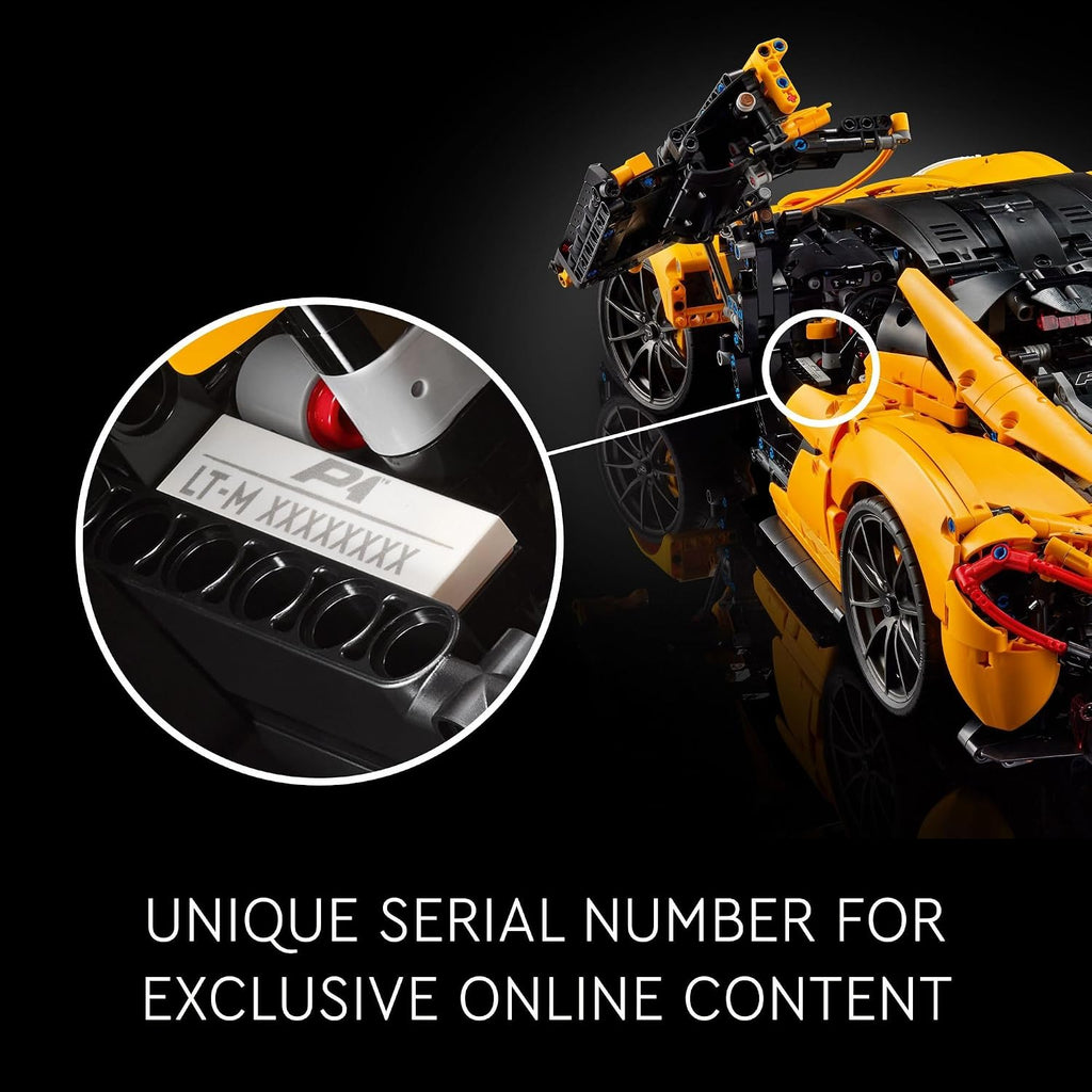 LEGO Technic McLaren P1 Hypercar - Juego de construcción, regalo pa...