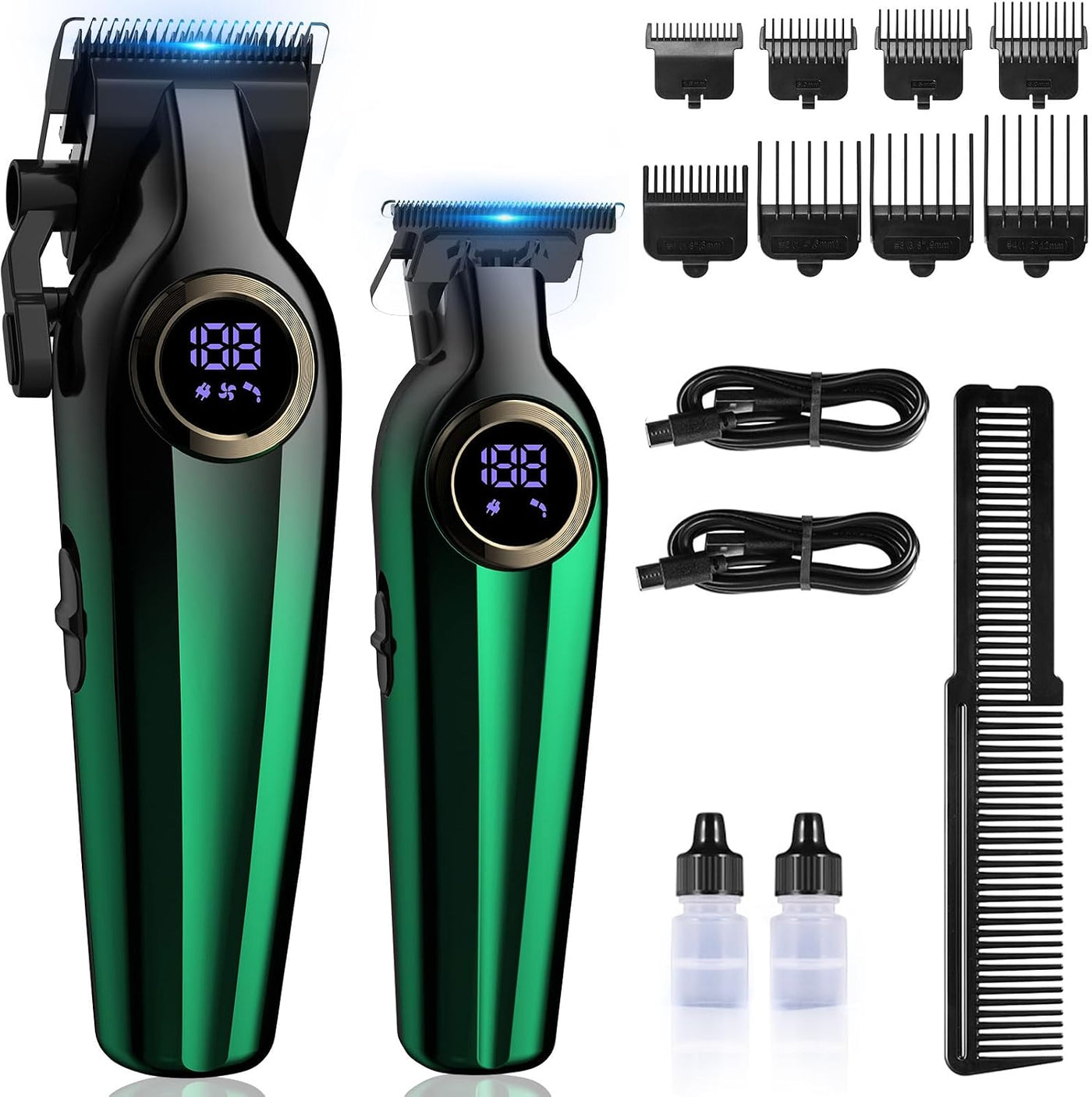 BILLAR Cortadora de pelo profesional para hombres, kit de corte de...