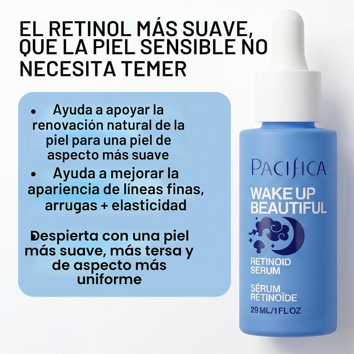 Pacifica Suero de retinol para la cara \u2013 Wake Up Beautiful Ret...