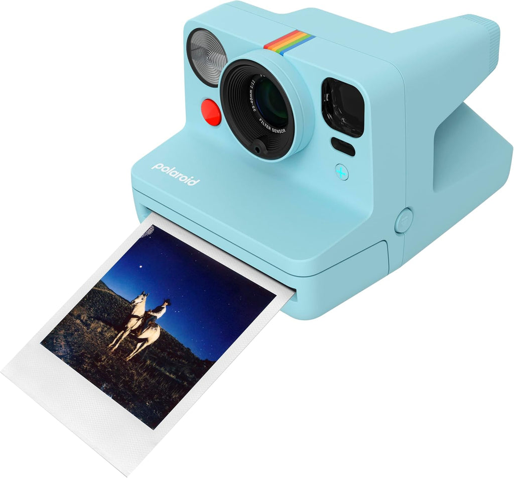 Polaroid Now+ - Cámara de película instantánea tipo I de tercera ge...