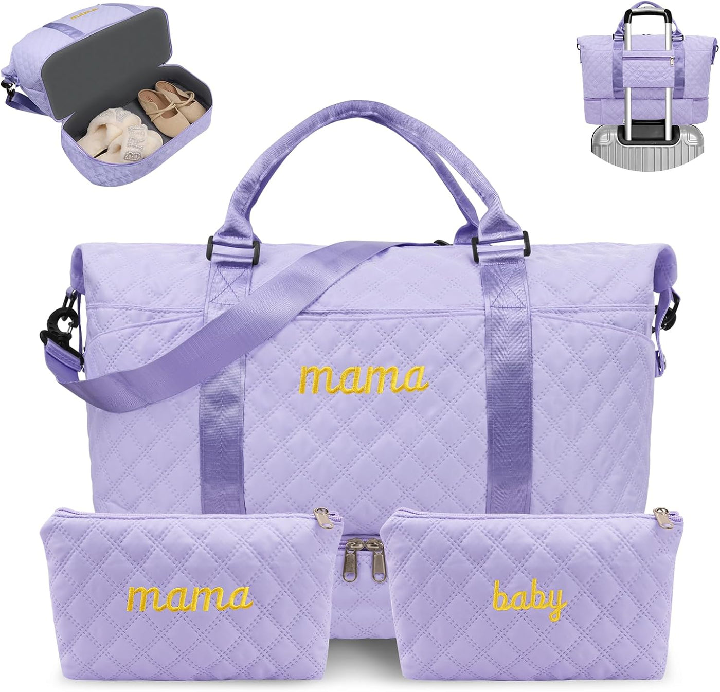 Mama Baby - Bolsa de hospital para embarazo, esencial para mujeres,...
