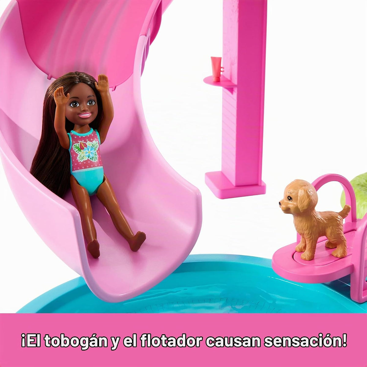 Barbie Juego de piscina de ensueño con 6 áreas de juego, incluyendo...