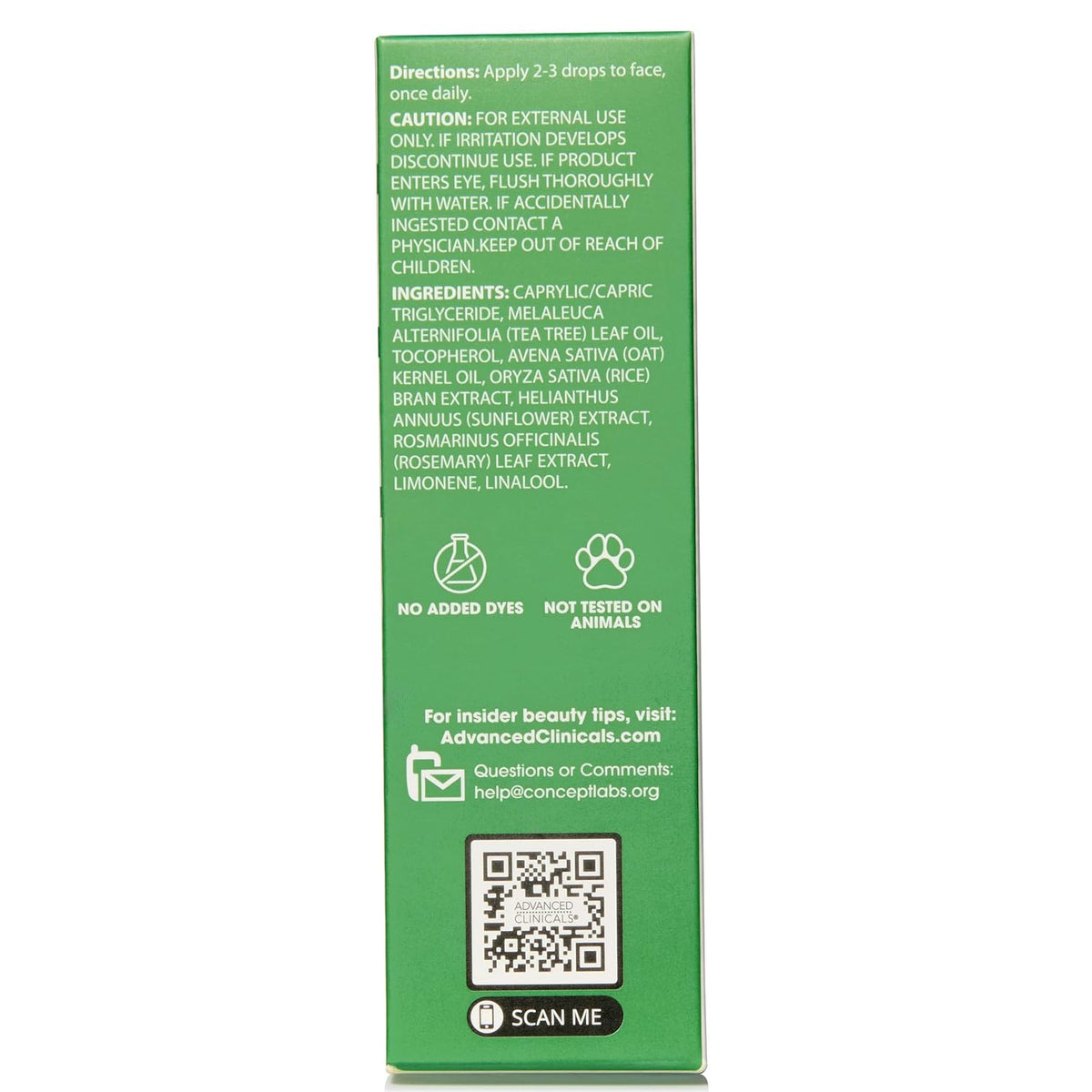 Advanced Clinicals - Suero facial de aceite de árbol de té | Suero...