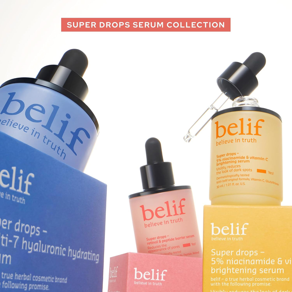 belif Retinol &amp; Peptide Super Drops Serum - Refuerzo de la piel...