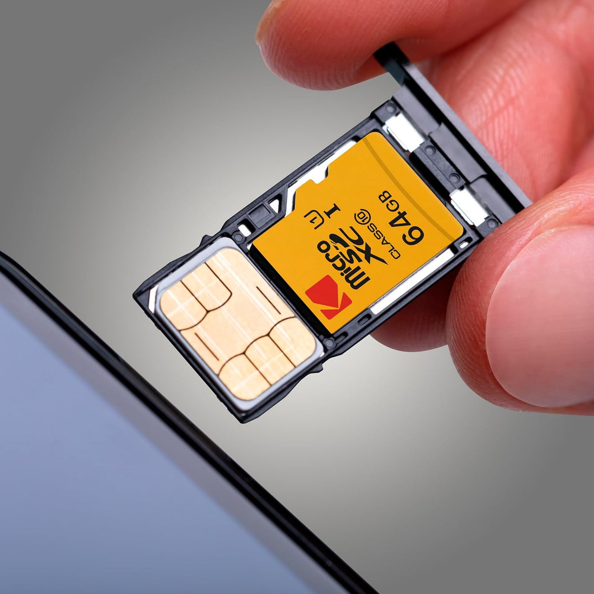 Kodak 64GB Clase 10 UHS-I U1 Tarjeta MicroSDXC con Adaptador 10x Ve...