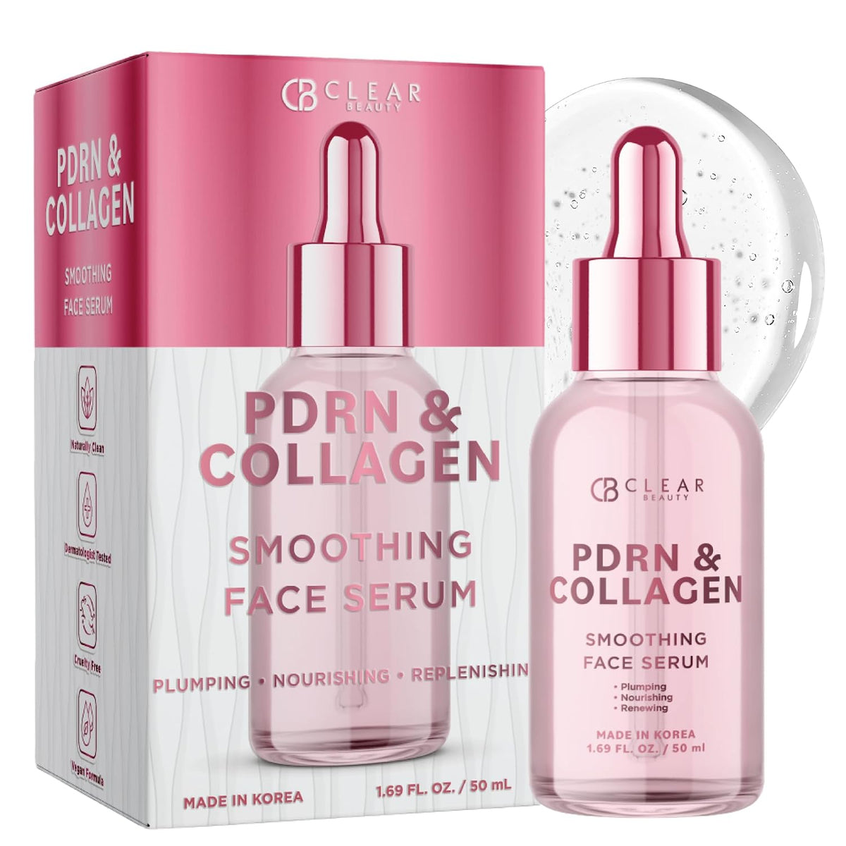 Clear Beauty Suero PDRN con colágeno \u2013 Dermatológicamente prob...
