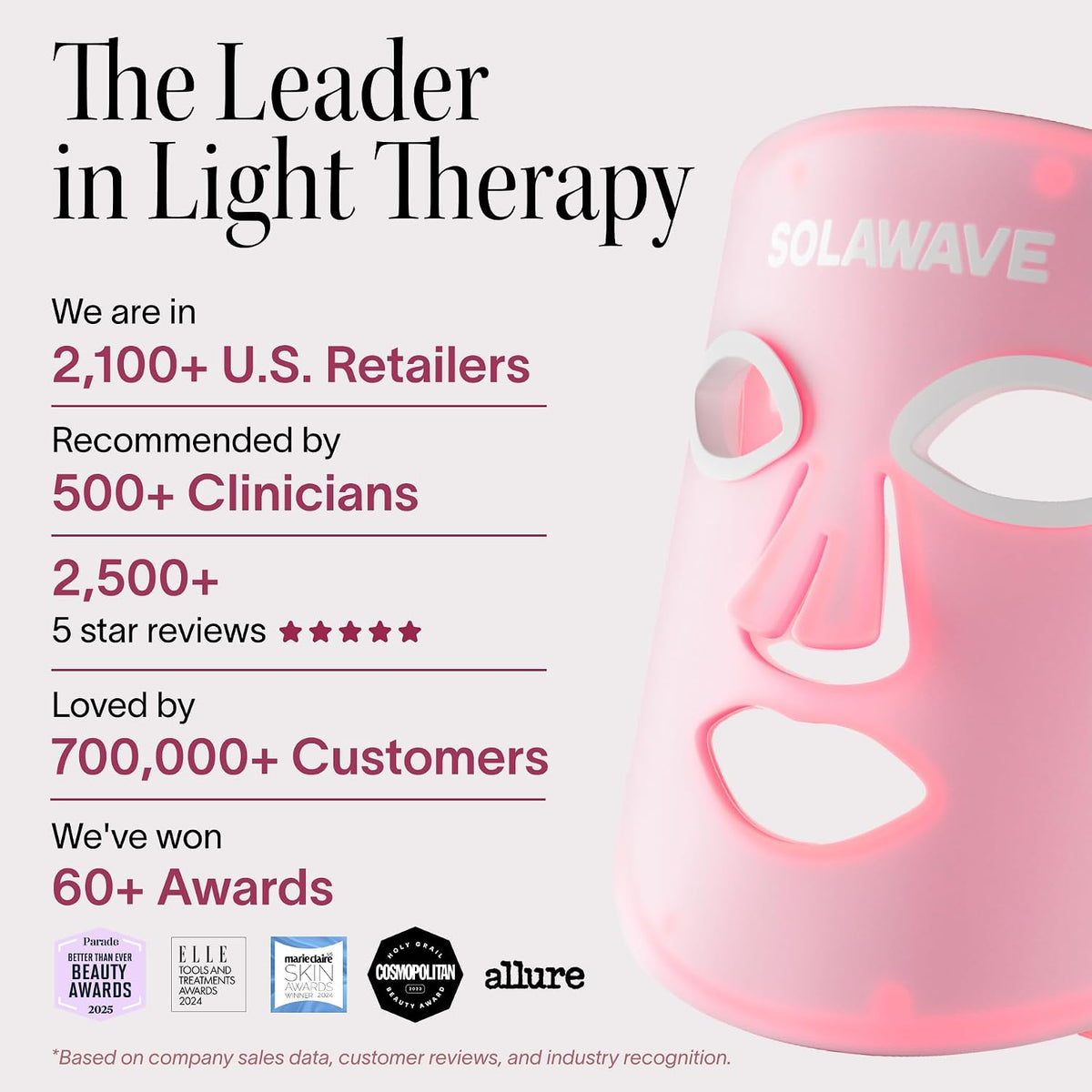 Solawave Máscara facial de terapia de luz roja | Máscara de luz roj...
