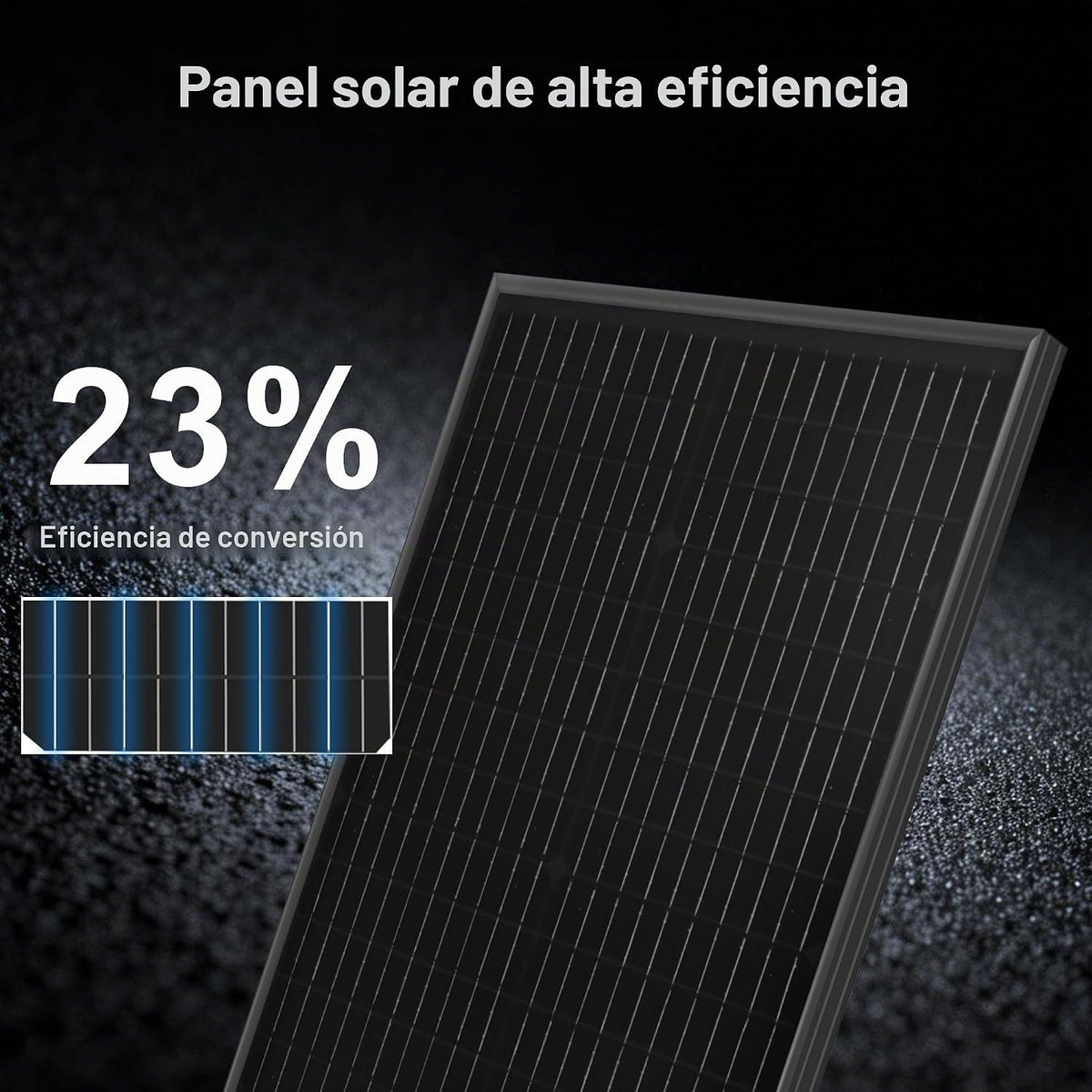 WUZECK - Kit de panel solar de 50 vatios y 12 voltios para sistema...