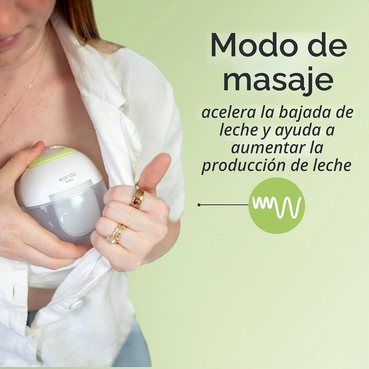 Ardo Melia - Extractor de leche manos libres portátil, grado hospit...
