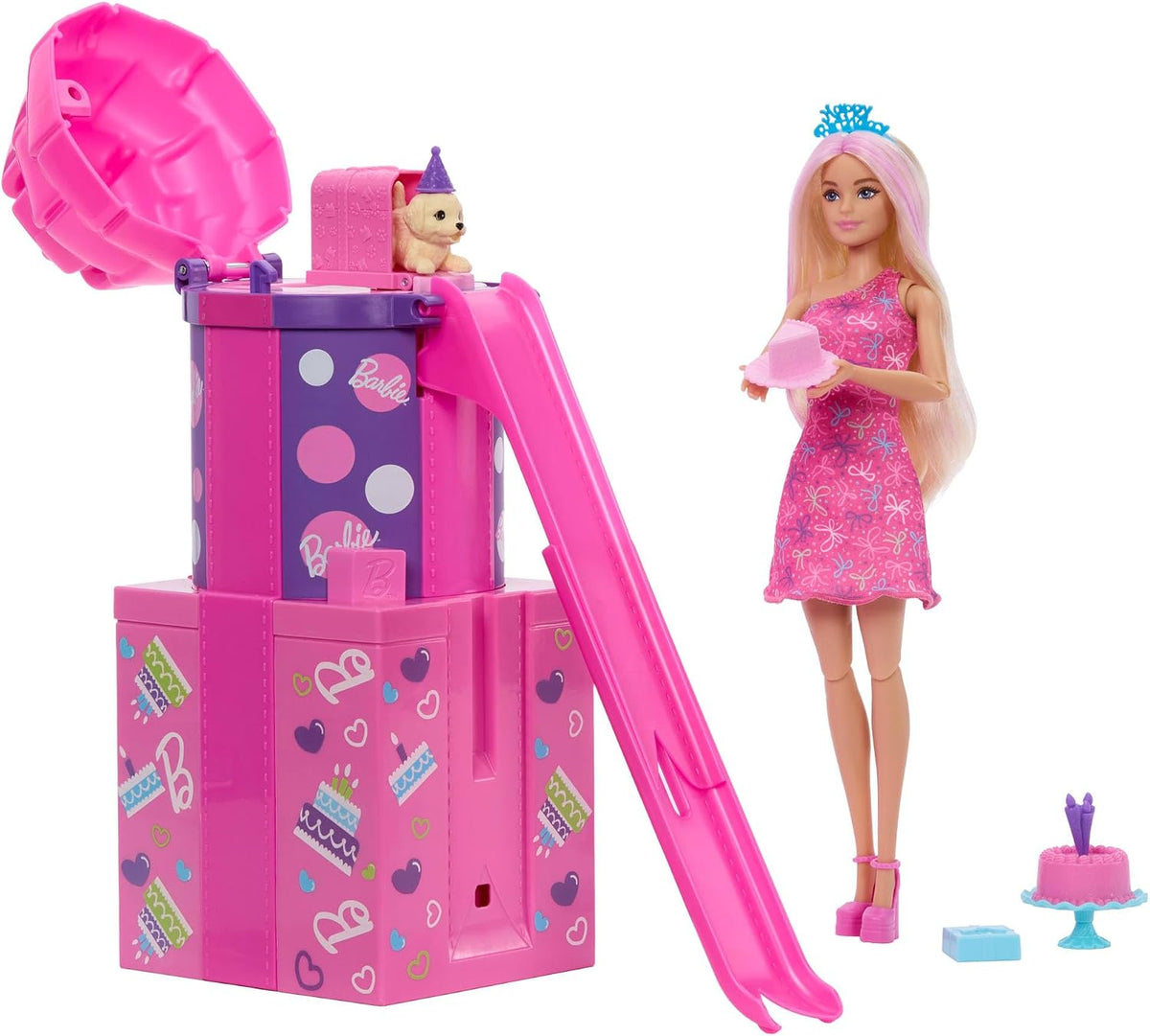 Barbie Muñeca y accesorios Rise &amp; Surprise | Muñeca de moda, se...