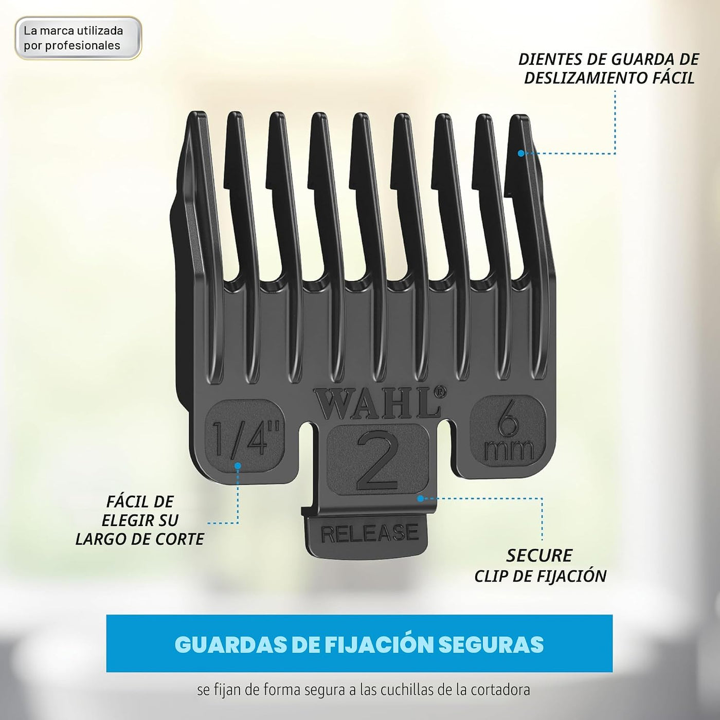 Wahl Clipper Home Pro - Cortapelos recargables inalámbricos para ho...