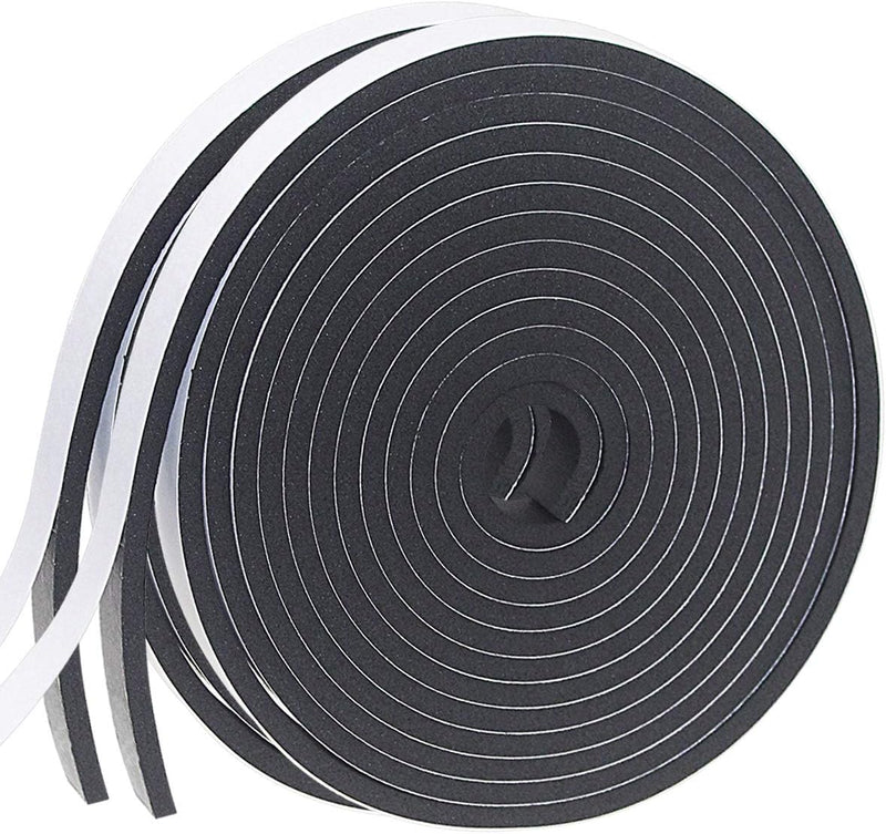 Tira de sellado de puerta para puertas y ventanas, 1\/2 pulgadas x...