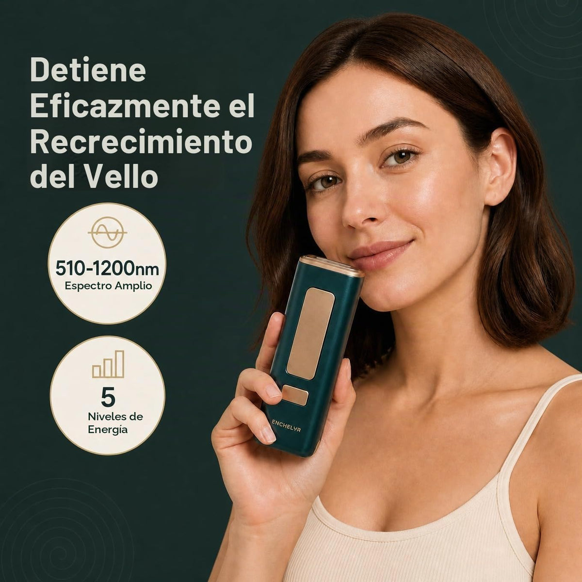 Depilación IPL para mujeres con refrigeración por hielo, 5 niveles...