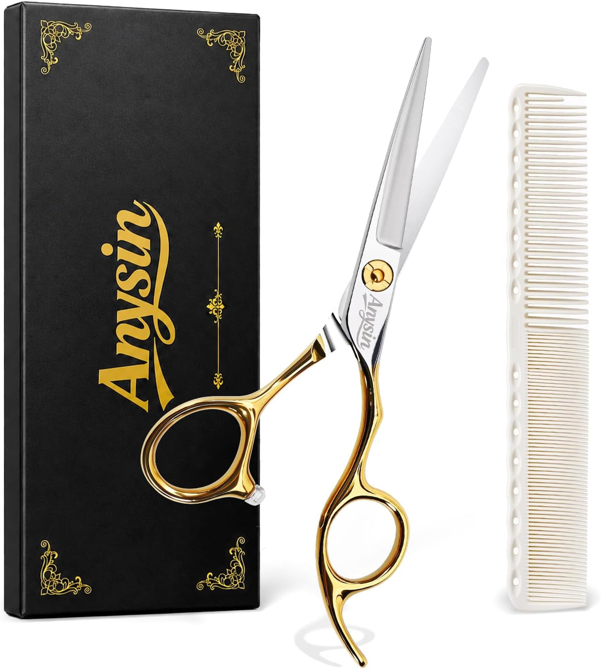 Tijeras profesionales de corte de cabello, tijeras de peluquero con...